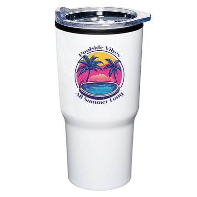 Pool Side Vibes All Summer Long Tumbler