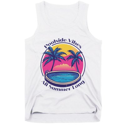Pool Side Vibes All Summer Long Tank Top
