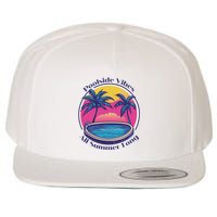 Pool Side Vibes All Summer Long Wool Snapback Cap