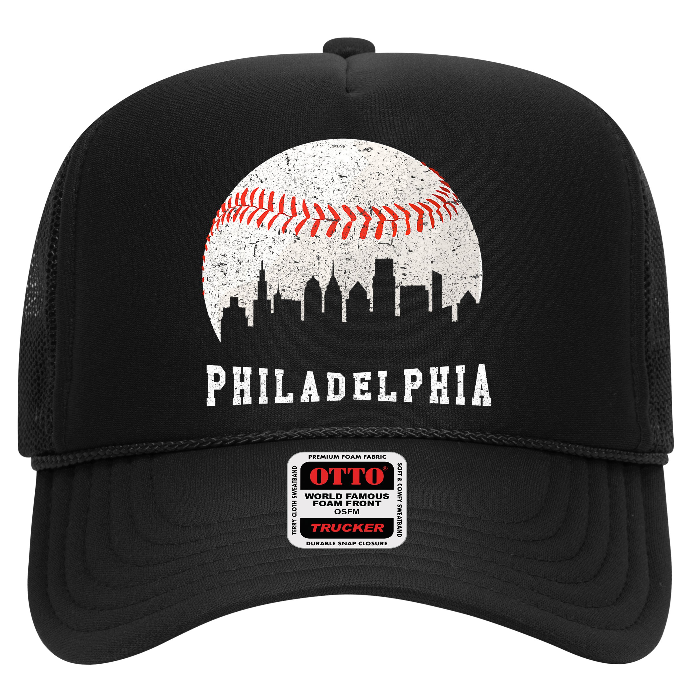 Philly skyline - Vintage Philadelphia Baseball Fans Hat