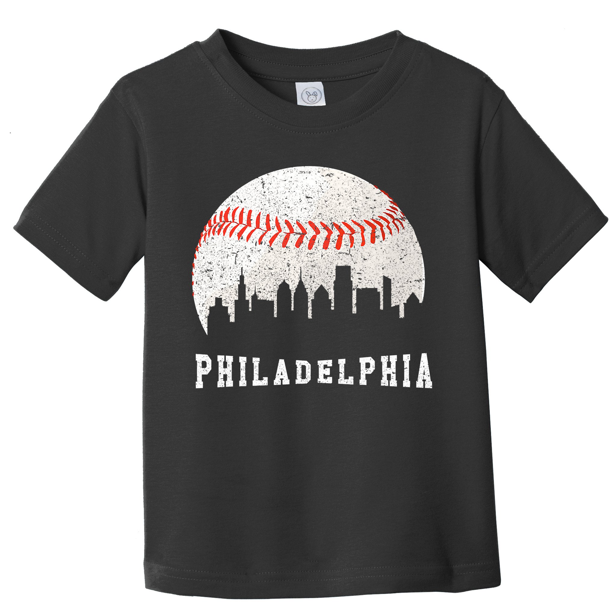 Philly skyline - Vintage Philadelphia Baseball Fans Toddler T-Shirt
