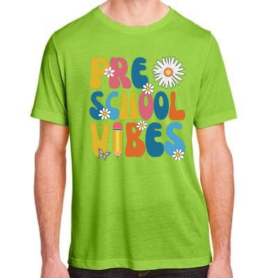 Pre School Vibes Back To School Gift Adult ChromaSoft Performance T-Shirt