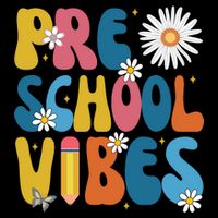 Pre School Vibes Back To School Gift Long Sleeve Shirt