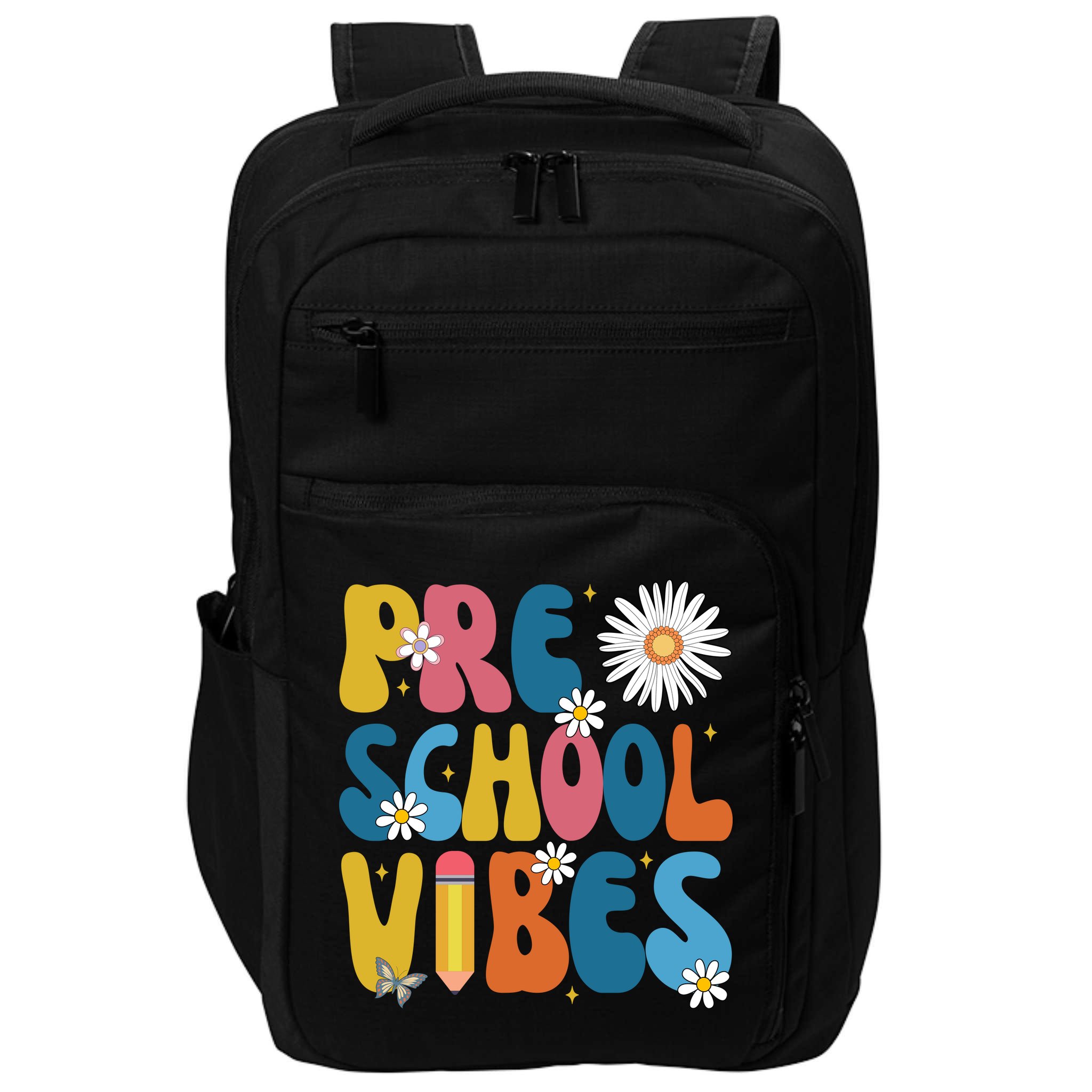 Pre School Vibes Back To School Gift Impact Tech Backpack