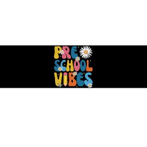 Pre School Vibes Back To School Gift Bumper Sticker