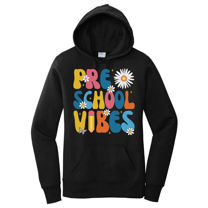 Pre School Vibes Back To School Gift Women's Pullover Hoodie