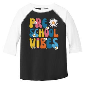 Pre School Vibes Back To School Gift Toddler Fine Jersey T-Shirt