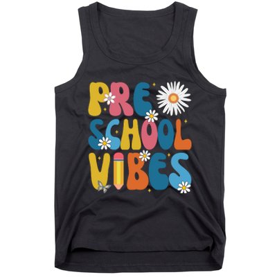 Pre School Vibes Back To School Gift Tank Top