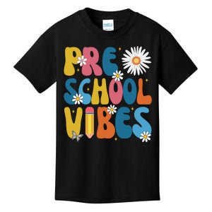 Pre School Vibes Back To School Gift Kids T-Shirt