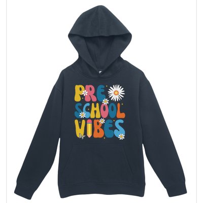 Pre School Vibes Back To School Gift Urban Pullover Hoodie