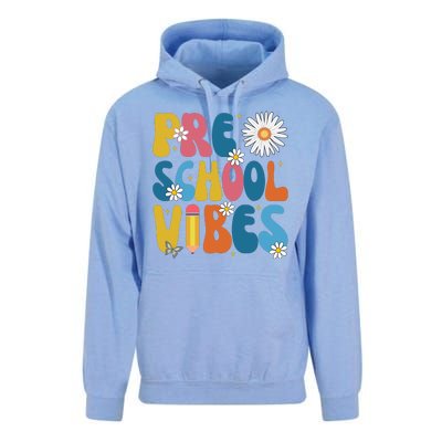 Pre School Vibes Back To School Gift Unisex Surf Hoodie