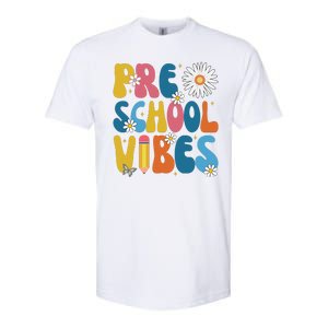 Pre School Vibes Back To School Gift Softstyle CVC T-Shirt