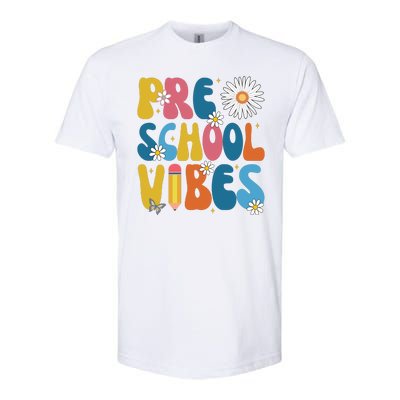 Pre School Vibes Back To School Gift Softstyle CVC T-Shirt