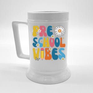 Pre School Vibes Back To School Gift Beer Stein