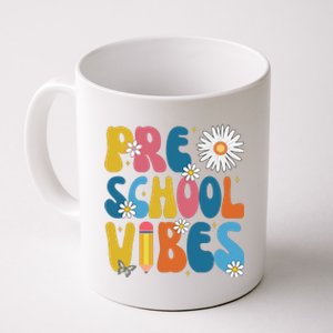 Pre School Vibes Back To School Gift Coffee Mug