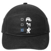 Phillygoat Store Vote 7-Panel Snapback Hat