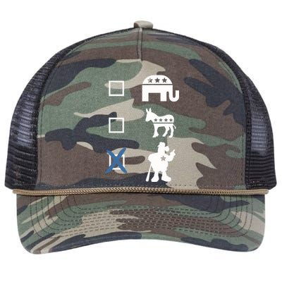 Phillygoat Store Vote Retro Rope Trucker Hat Cap