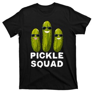 Pickle Squad Vegan Dill Pickle Costume Adult Pickle Squad T-Shirt