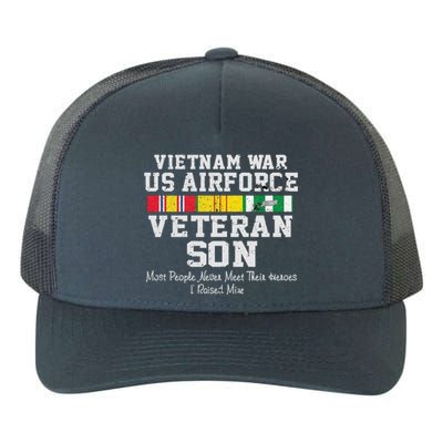 Proud Son Vietnam War Veteran Son Veteran's Day Gift Yupoong Adult 5-Panel Trucker Hat