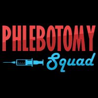 Phlebotomy Squad Veins Syringe Phlebotomist Needle Gift Drawstring Bag