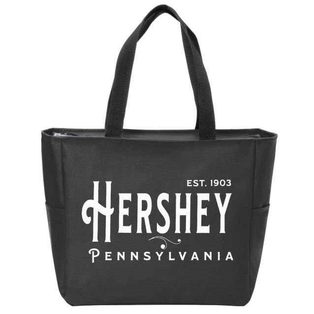 Pennsylvania Souvenir Visit Hershey Zip Tote Bag