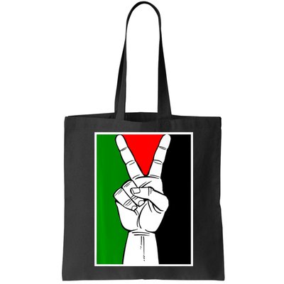 Palestine Support Victory Symbol Free Palestine Palestinian Bag