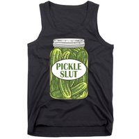 Pickle Slut Who Loves Pickles Apaprel Tank Top