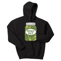 Pickle Slut Who Loves Pickles Apaprel Kids Hoodie