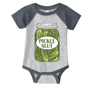 Pickle Slut Who Loves Pickles Apaprel Infant Baby Jersey Bodysuit