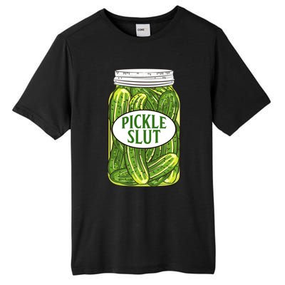 Pickle Slut Who Loves Pickles Apaprel Tall Fusion ChromaSoft Performance T-Shirt