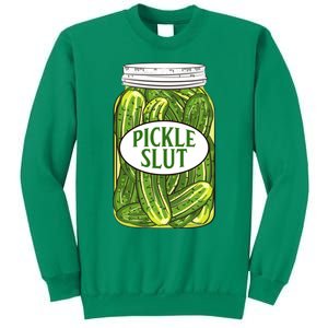 Pickle Slut Who Loves Pickles Apaprel Sweatshirt