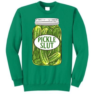 Pickle Slut Who Loves Pickles Apaprel Sweatshirt