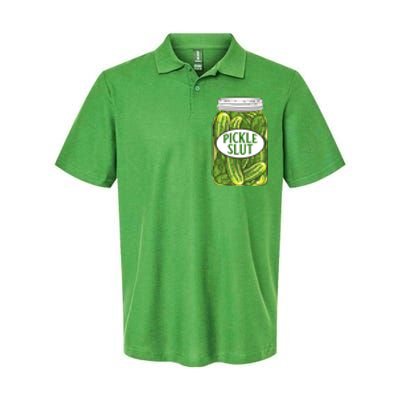 Pickle Slut Who Loves Pickles Apaprel Softstyle Adult Sport Polo