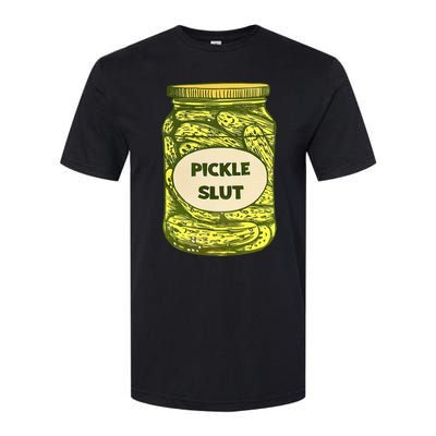 Pickle Slut Who Loves Pickles Quotes Saying Pickles Lover Softstyle CVC T-Shirt