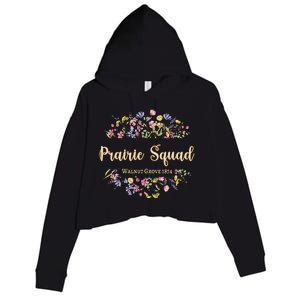 Prairie Squad Walnut Grove Minnesota Mn Usa Wildflowers Crop Fleece Hoodie