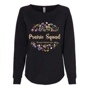 Prairie Squad Walnut Grove Minnesota Mn Usa Wildflowers Womens California Wash Sweatshirt