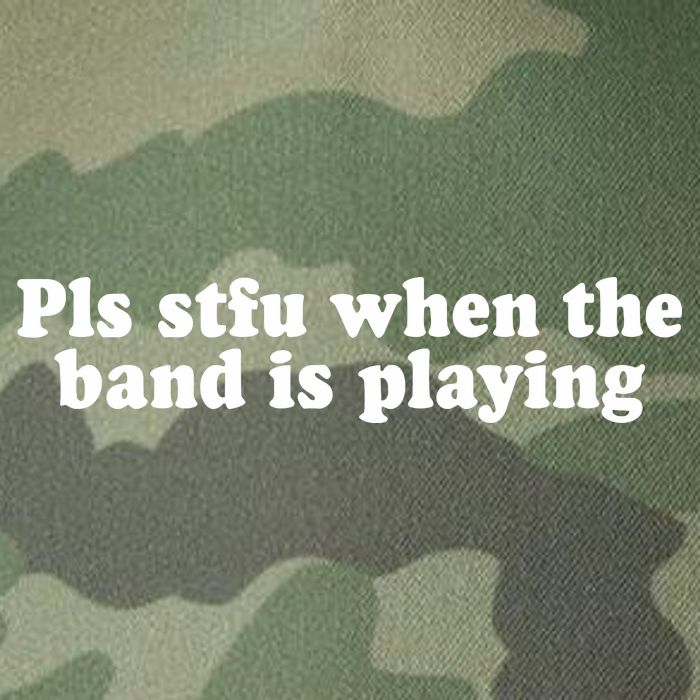 Pls Stfu When T.H.E. B.A.N.D. Is Playing Legacy Tie Dye Trucker Hat