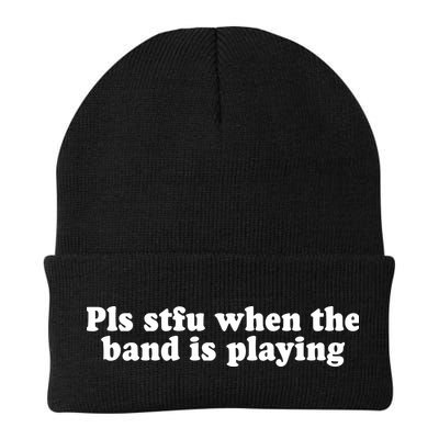 Pls Stfu When T.H.E. B.A.N.D. Is Playing Beanie