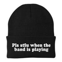 Pls Stfu When T.H.E. B.A.N.D. Is Playing Beanie