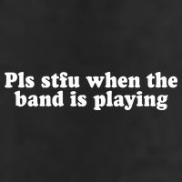Pls Stfu When T.H.E. B.A.N.D. Is Playing Beanie