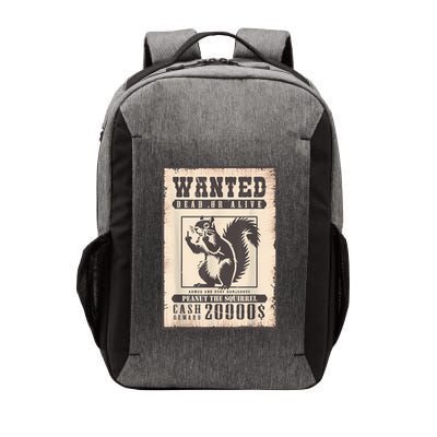 Peanut Squirrel Wanted Vector Backpack