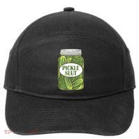 Pickle Slut Who Loves Pickles Apaprel 7-Panel Snapback Hat