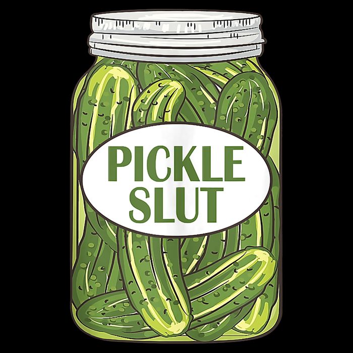 Pickle Slut Who Loves Pickles Apaprel Premium T-Shirt