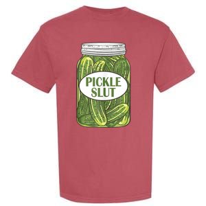 Pickle Slut Who Loves Pickles Apaprel Garment-Dyed Heavyweight T-Shirt