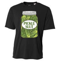 Pickle Slut Who Loves Pickles Apaprel Cooling Performance Crew T-Shirt