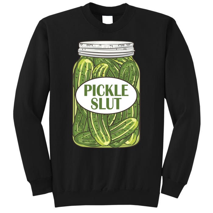 Pickle Slut Who Loves Pickles Apaprel P.ullover Sweatshirt