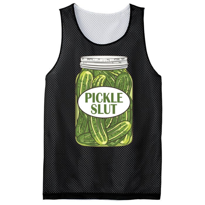 Pickle Slut Who Loves Pickles Apaprel P.ullover Mesh Reversible Basketball Jersey Tank