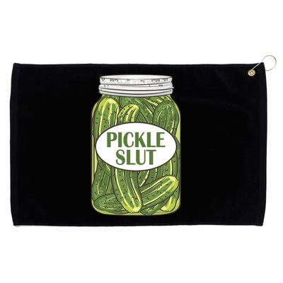 Pickle Slut Who Loves Pickles Apaprel Grommeted Golf Towel