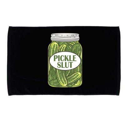 Pickle Slut Who Loves Pickles Apaprel Microfiber Hand Towel