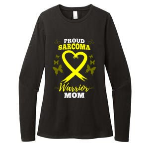 Proud Sarcoma Warrior Mom Sarcoma Awareness Bone Cancer Great Gift Womens CVC Long Sleeve Shirt